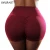Import Summer Casual Gym Sport Shorts Women High Waist Elastic Booty Scrunch Short Fitness Femme Butt Push up Sexy Workout Short Skinny from China