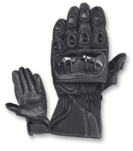 Summer Motorcycle Gloves /Genuine Leather Short Motorbike Racing Gloves / Motorcycle Riding Knuckles Protection Gloves