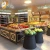 Supermarket steel fruit and vegetables display case shelves for vegetable