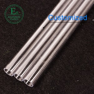 supply custom clear resistant water wall acrylic thin plastic tubes