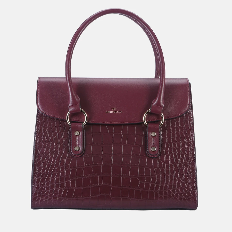 SUSEN CHRISBELLA Crocodile Pattern Shoulder Bags For Women 2021 Vintage Leather Handbags Women Totes