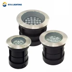 SYA-304 IP67 Outdoor Adjustable Angle Underground Lamp Garden Landscape Recessed Waterproof LED In ground Light