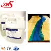 Table top epoxy crystal clear for epoxy wood coating/casting/resina epoxica