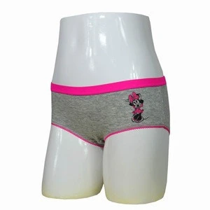 Teen Girls Private Label Free Sample Boxer Shorts Lingerie