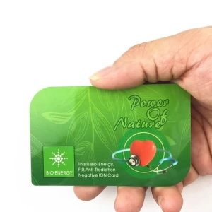 Terahertz Quantum Energy Card Quantum Bio Energy Card Health Care Energy Saver Card With 3000 Negative Ions