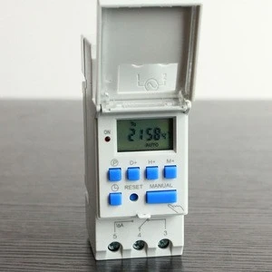 THC15 Digital LCD Programmable AC220V 25A Timer Time Relay Change-over Switch
