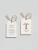 Import Thick Luxury Cardboard Custom Design Custom Wedding Thank You Card Hang Tag, Clothing Paper Swing Clothing Hang Tag from China
