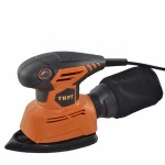 THPT AJ7 Factory Directly 130w Lightweight wood floor electric orbital sander with dust bag