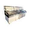 Three-Temperature display fridge glass door cooler fridge Refrigeration Equipment