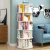 Import TMJ-2050 Custom Modern Home Wood White Revolving Storage Holders Racks Rotating Bookcase Book Shelf from China