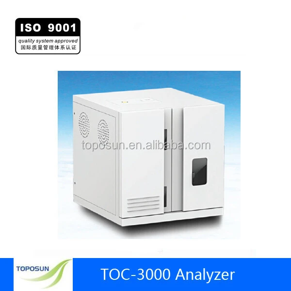 TOC-3000 total organic carbon TOC analyzer with TC TIC TOC NPOC analysis for tap water, sewage, waste water etc