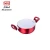 Top products ceramic casserole pot color coating glass copper multi aluminum