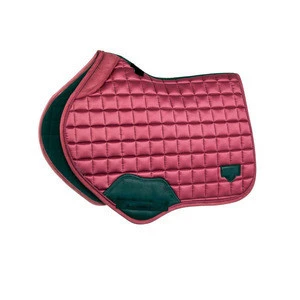 Top Quality Dressage Saddle Pads Gray Anchor Color square style Quilt