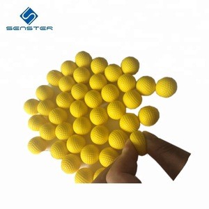 Top quality PU foam toy ball rival rounds 100 pack rival balls 100 rival foam bullets