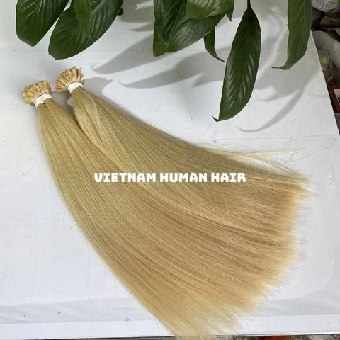 Top Quality Russian Human Hair Straight Blonde 613 U/V/I/Flat Tip 100% Virgin Remy Hair Extension