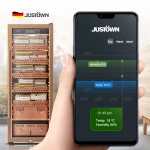 Top sale accessories for backwoods in bulk with spainish cedar drawers  Cigar display humidors cabinet cases