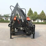 tractor implement towable backhoe