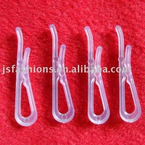 transparent garment plastic clip