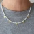 Import Trendy Jewelry Disc Happy Smiley Face Necklace Hip Hop Pearl Bead Necklace Smile from China