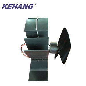 Two blades Heat energy power Wood Stove Fan Fireplace with no electricity fan log burner fireplace Eco Friendly