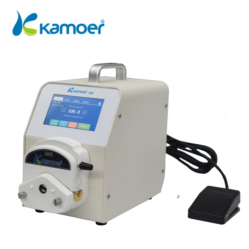 UIP 220V multiple function high accuracy liquid transfer reversible RS-485 vial peristaltic pump filling machine