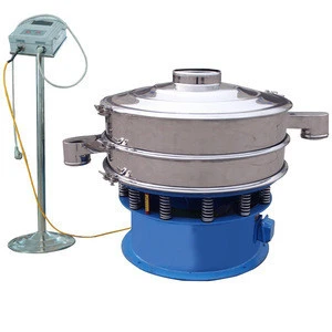 Ultrasonic sieve/sieving machine for ground coffee