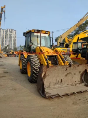 Used JCB 4CX Backhoe Loader Excavating Loader Secondhand Machine Retro Excavator at low price