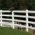 Import UV Resistant 3 Rails White PVC Vinyl Horse Fence from China