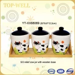 Various beautiful ceramic soup or stock cooking pots