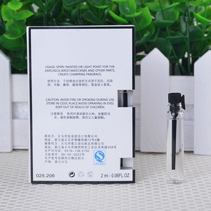 Various Customized Authentic Perfume Fragrance&amp;Tester Fragrance Perfume With Card Packaging