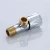 Import VARTE   new design  full turn  BRASSmaterial good quality   angle brass  COCK  valve from China