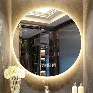 Vertical or Horizontal Install LED Lighted Wall Mount Vanity Bathroom Mirror