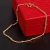 Import Vintage best quality simple real gold plated beaded anklet from China