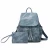 Import Vintage Matte Denim Suface PU Leather Female Tassel Women School Bag Set Notebook Book Cute backpack bag waterproof from China