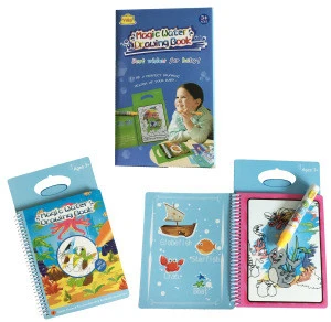 Water Picture Book Magic water can be repeated painting book coloring water painting book