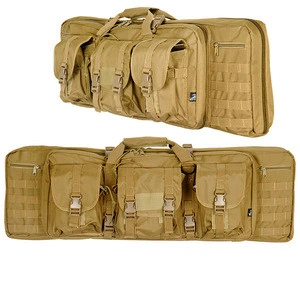 Waterproof 36" Coyote 600D Outdoor Fishing Hunting Military Tactical Backpack Rifle Case Range Gun Bag