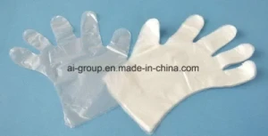 Waterproof Disposable TPE Glove for Barbecue