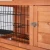 Import Waterproof Wooden Pet House Double Layers Pet Supplies Rabbit Hutch Two Storey Rabbit Hutch Bunny Cages from China
