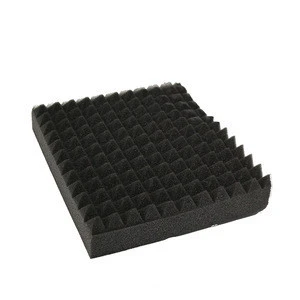 wave shape sound insulation sponge/soundproof material/acoustic foam