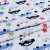Import Wearable 100% polyester blue car pattern printed knit stock coral fleece sherpa minky baby blanket from China