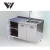 Import Weldon China supplier sales high quality customized size stainless steel kitchen cabinet set with fancy design from China