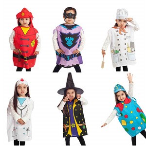 Western funny character lovely enchanter demon kids christmas halloween party costume