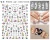 Import WG266-WG296 3D Cartoon Stickers Children Manicure Wraps Fairy Tale Nail Art Decorations Decals from China