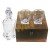 Import Whiskey Decanter With Twist Whiskey Glasses Set of 3 in Hand Crafted Wooden Box from China