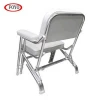 White Cushion Foldable Reclining Boat Folding Seat Fishing Deck Chair for Sale