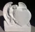 Import White marble funeral weeping angel tombstone and monument prices from China