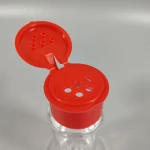 Wholesale 100g kitchen spice pepper salt Shaker bottle with Flip lid