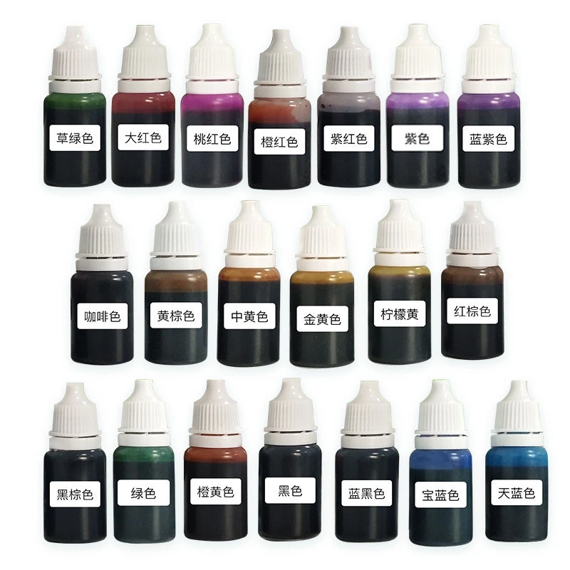Wholesale 24 Colors Liquid  Epoxy Resin Pigment