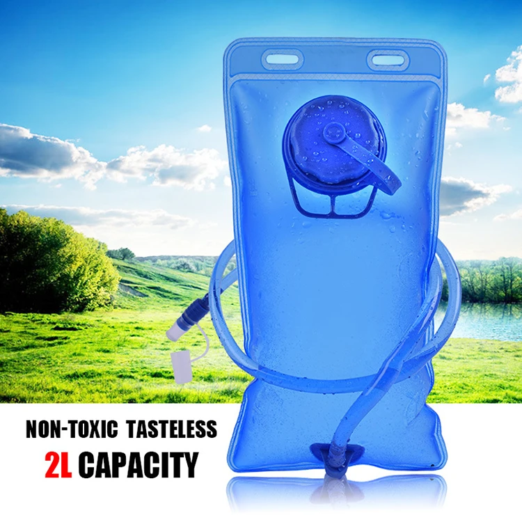 Wholesale 2L Big Mouth EVA Water Bag Outdoor Sports Water Bag Cycling Backpack Water Bladder