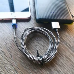 Wholesale 3A Magnet Phone Led Fast Charging Data Cable Micro Usb Aluminum Alloy TPE Copper Core Communication Power Cables